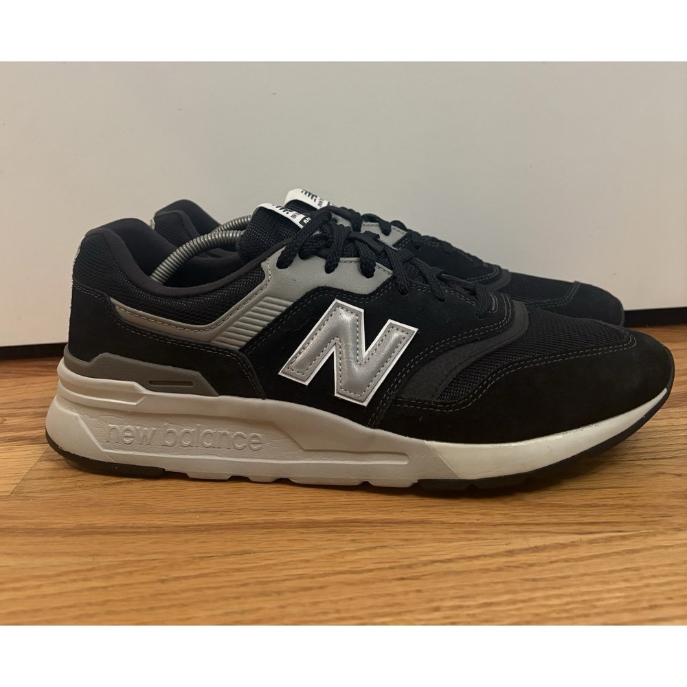 New Balance Men's 997H Black/Dark Silver Metallic Sneakers Shoes Size 12 US